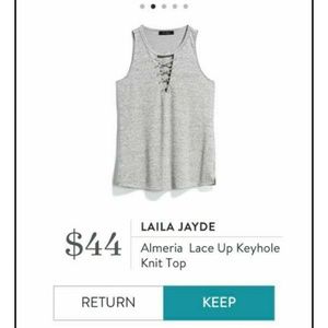 Stitch Fix Lace up top